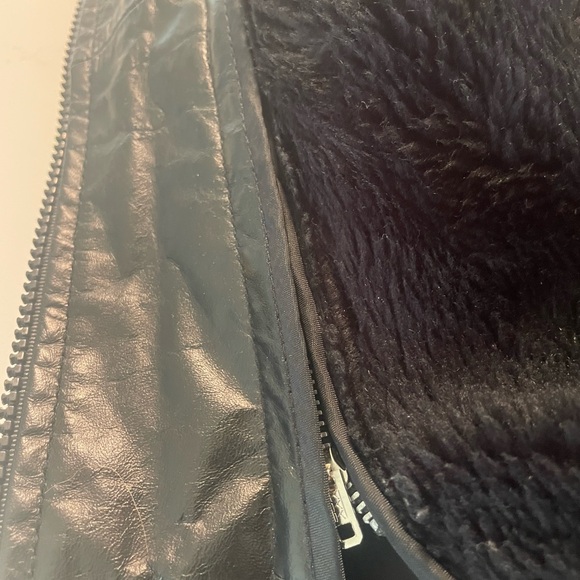 Vintage Berman’s black leather bomber motorcycle jacket w/ liner size 50 (XXXL) - Picture 7 of 15